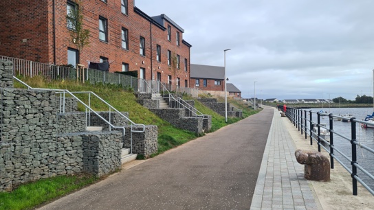 Waterfront path