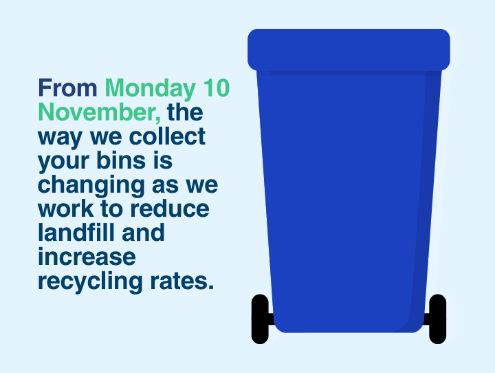 Reduce landfill and increase recycling