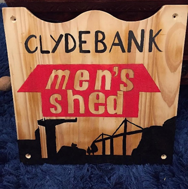 Clydebank Men’s Shed - Logo on wood