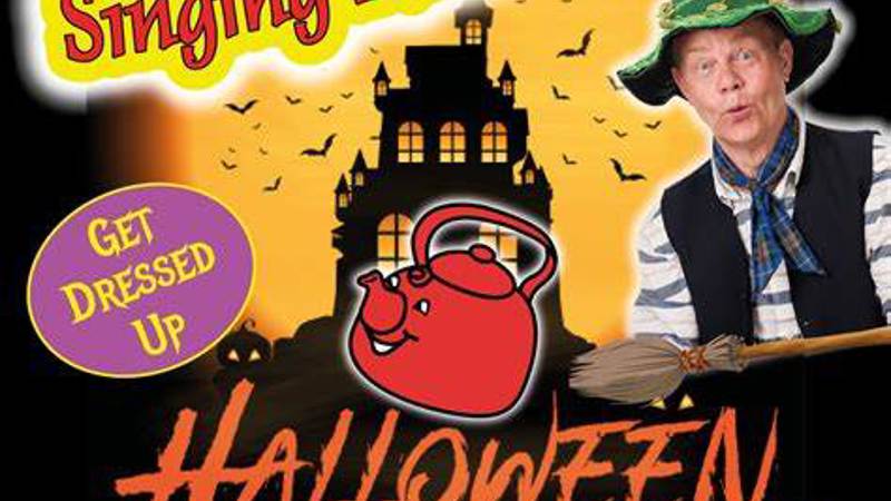 Artie's singing kettle halloween party
