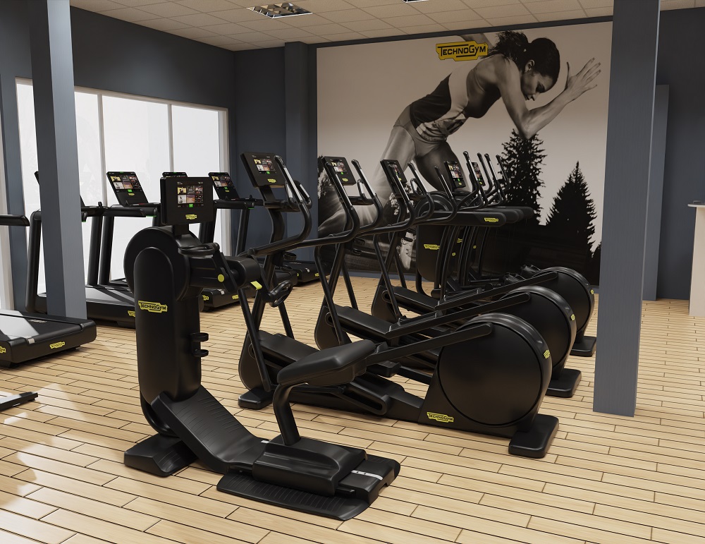 image of Vale Pool Gym fitness machines area