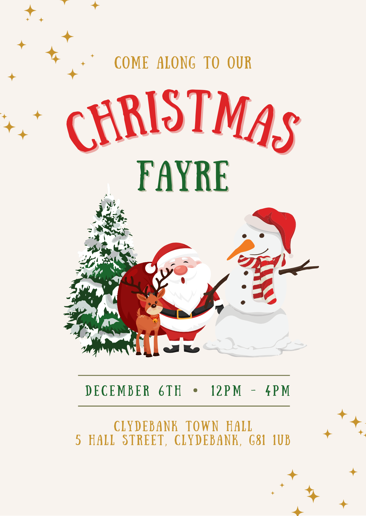 Christmas Fayre Poster