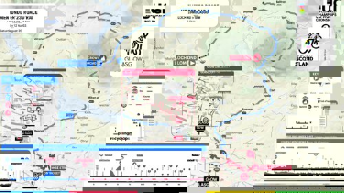 Men’s Under 23 Road Race Route