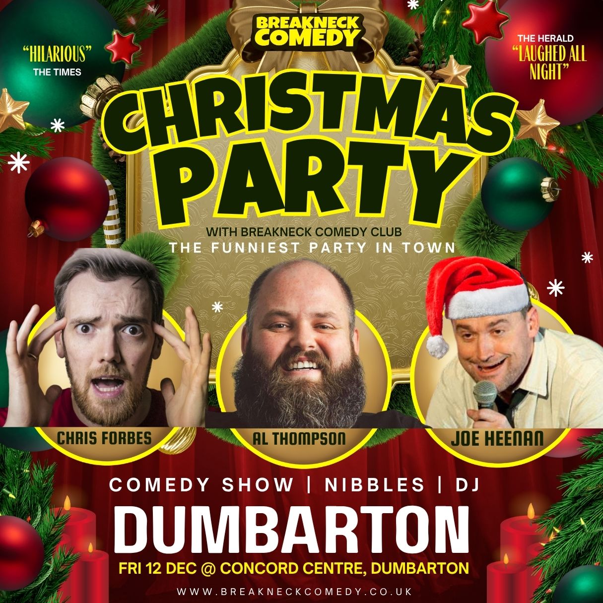 Christmas party Dumbarton